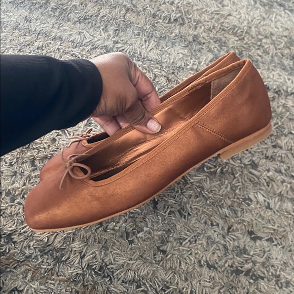 Nwob Dolce Vita Copper square toe Ballet Flats sz 9W - Picture 10 of 10